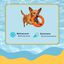 Summer Vibes Circulo Refrescante Naranja Mordedor para perros, , large indicador imagen numero 3